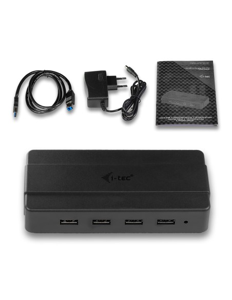 i-tec USB 3.0 Charging HUB 4 Port + Power Adapter