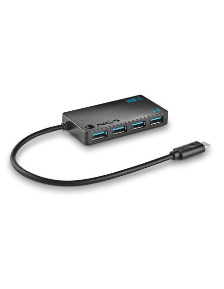 NGS WONDER IHUB4 USB 3.2 Gen 1 (3.1 Gen 1) Type-A 480 Mbit s Negro