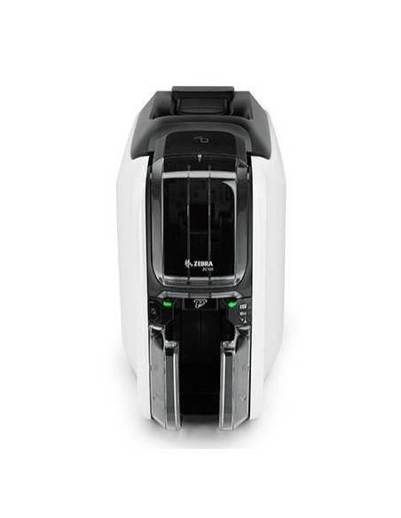 Zebra ZC100 impresora de tarjeta plástica Pintar por sublimación Transferencia térmica Color 300 x 300 DPI