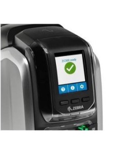 Zebra ZC300 impresora de tarjeta plástica Pintar por sublimación Color 300 x 300 DPI 2