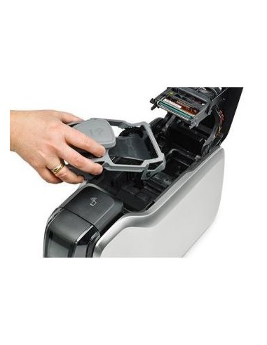 Zebra ZC300 impresora de tarjeta plástica Pintar por sublimación Color 300 x 300 DPI