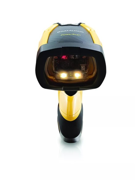 Datalogic PM9600-SR433RBK20 lector de código de barras Lector de códigos de barras portátil 1D 2D Laser Negro, Amarillo