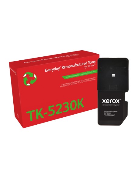 Tóner Everyday™ Negro remanufacturado de Xerox es compatible con Kyocera TK-5230K, Capacidad estándar
