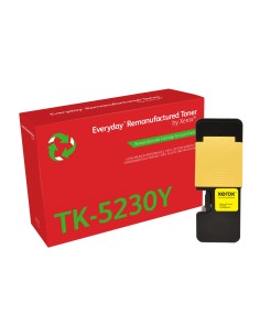 Tóner Everyday™ Amarillo remanufacturado de Xerox es compatible con Kyocera TK-5230Y, Capacidad estándar