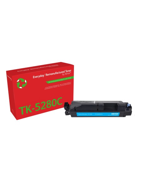 Tóner Everyday™ Cian remanufacturado de Xerox es compatible con Kyocera TK-5280C, Capacidad estándar