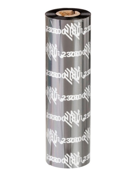 Zebra 2300 Performance Wax cinta térmica 74 m Negro
