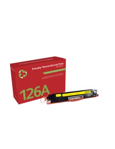 Tóner Everyday™ Amarillo remanufacturado de Xerox es compatible con HP 126A (CE312A), Capacidad estándar