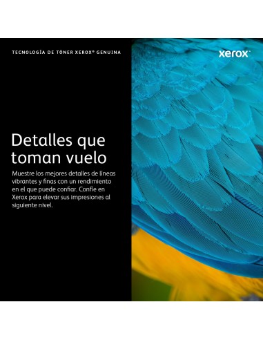 Xerox Phaser 6020 6022 WorkCentre 6025 6027 Cartucho tóner negro capacidad estándar (2000 págs.)