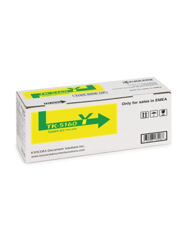 KYOCERA TK-5160Y cartucho de tóner 1 pieza(s) Original Amarillo