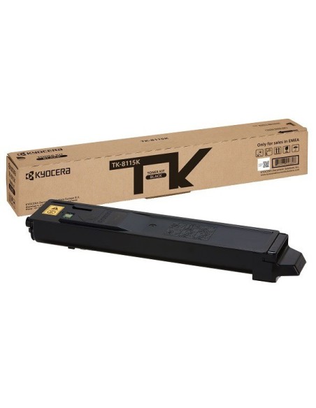 KYOCERA TK-8115K cartucho de tóner 1 pieza(s) Original Negro