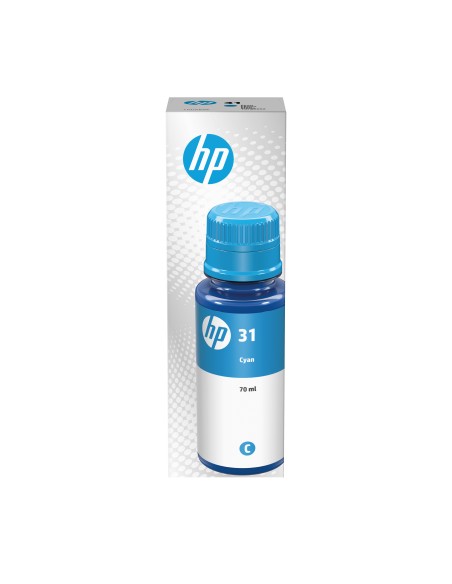 HP Botella de tinta Original 31 cian 70 ml