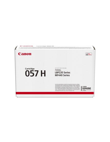 Canon i-SENSYS 057H cartucho de tóner 1 pieza(s) Original Negro