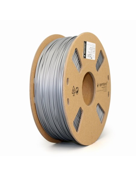 Gembird 3DP-ABS1.75-01-S material de impresión 3d ABS Plata 1,4 kg