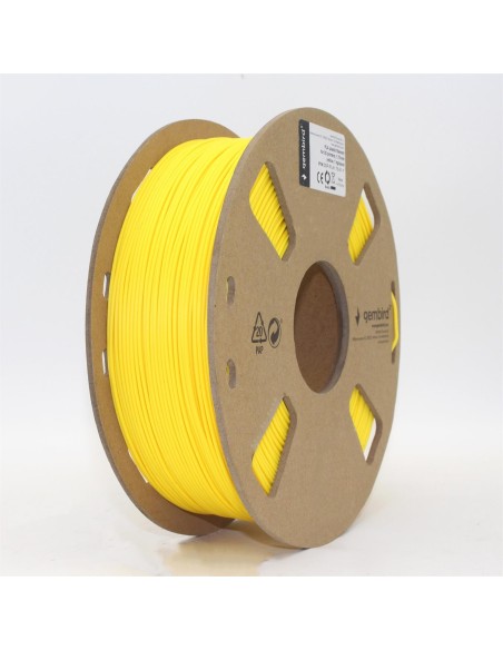Gembird 3DP-PLA1.75-01-Y material de impresión 3d Ácido poliláctico (PLA) Amarillo 1,4 kg