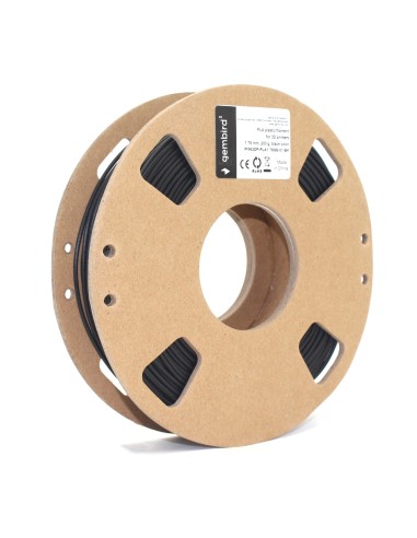 Gembird 3DP-PLA1.75GE-01-BK material de impresión 3d Ácido poliláctico (PLA) Negro 330 g