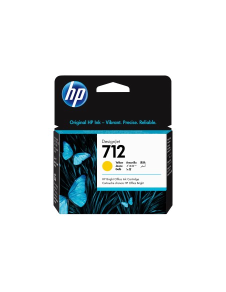 HP Cartucho de Tinta DesignJet 712 amarillo de 29 ml