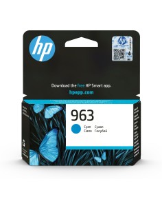 HP Cartucho de tinta Original 963 cian