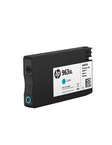 HP Cartucho de tinta Original 963XL cian de alta capacidad