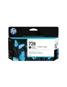 HP Cartucho de tinta DesignJet 728 negro mate de 130 ml