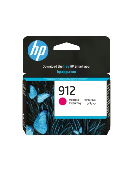 HP Cartucho de tinta Original 912 magenta