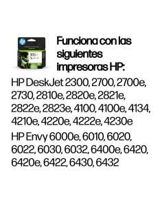 HP Cartucho de tinta Original 305XL de alta capacidad tricolor 2