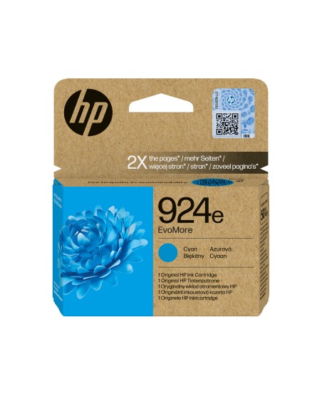 HP Cartucho de Tinta Original EvoMore 924e cian