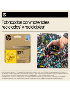 HP Cartucho de Tinta Original EvoMore 937e amarilla 2