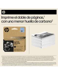 HP Cartucho de Tinta Original EvoMore 937e negra 2