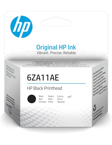HP Cabezal de impresión 6ZA11AE negro