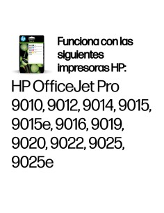 HP Paquete de 4 cartuchos de tinta Original 963 negro cian magenta amarillo