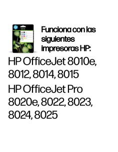 HP Paquete de 4 cartuchos de tinta Original 912 negro cian magenta amarillo 2