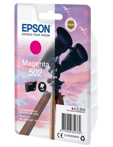Epson Singlepack Magenta 502 Ink