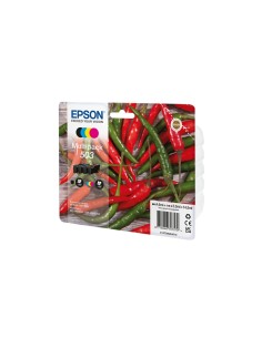Epson 503 cartucho de tinta 4 pieza(s) Original Rendimiento estándar Negro, Cian, Magenta, Amarillo 2