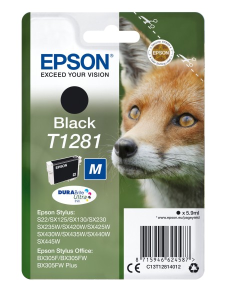 Epson Fox Cartucho T1281 negro