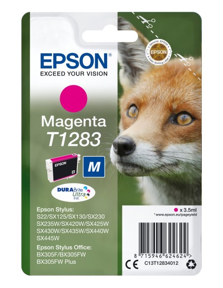 Epson Fox Cartucho T1283 magenta (etiqueta RF)