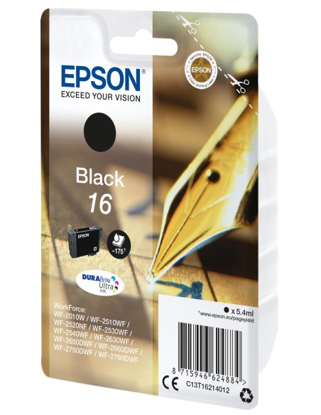 Epson Pen and crossword Cartucho 16 negro (etiqueta RF)
