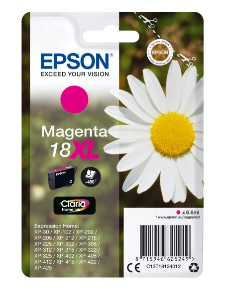 Epson Daisy Cartucho 18XL magenta (etiqueta RF)