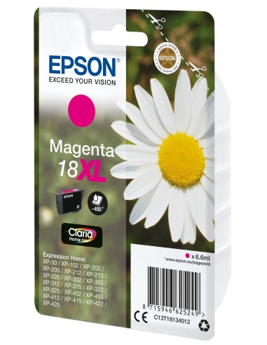Epson Daisy Cartucho 18XL magenta (etiqueta RF)