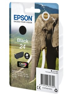 Epson Elephant Cartucho 24 negro (etiqueta RF) 2