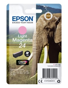 Epson Elephant Cartucho 24 magenta claro