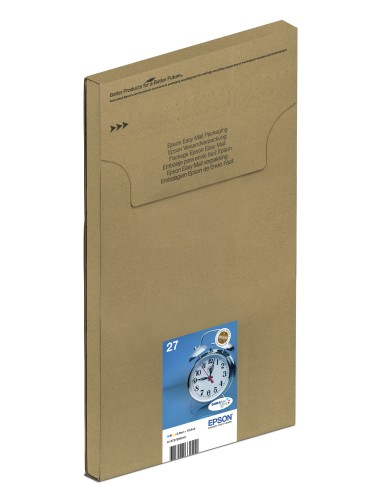 Epson Alarm clock Multipack 3-clr 27 DURABrite Ultra Ink EasyMail