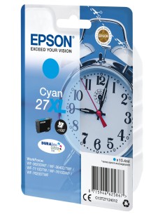 Epson Alarm clock Singlepack Cyan 27XL DURABrite Ultra Ink 2