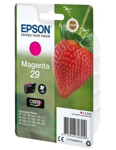 Epson Strawberry Singlepack Magenta 29 Claria Home Ink