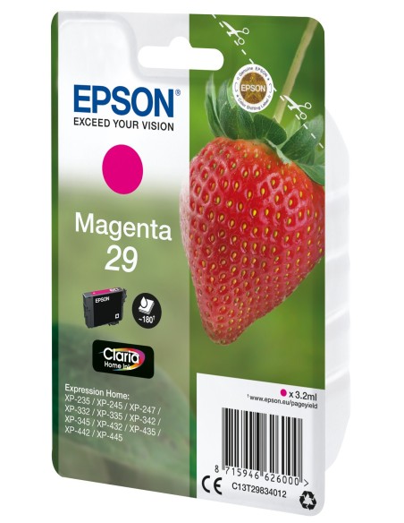 Epson Strawberry Singlepack Magenta 29 Claria Home Ink