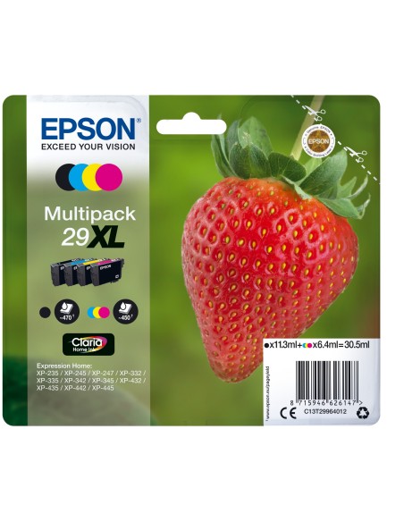 Epson Strawberry Multipack 4-colours 29XL Claria Home Ink