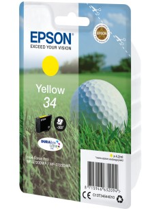 Epson Golf ball Singlepack Yellow 34 DURABrite Ultra Ink 2