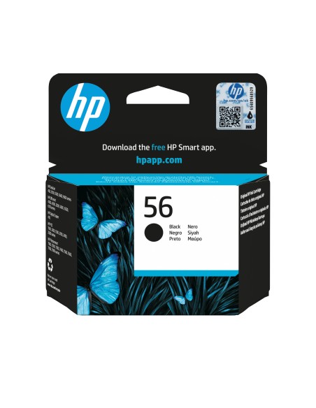 HP Cartucho de tinta original 56 negro
