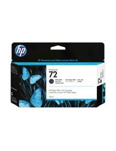 HP Cartucho de tinta DesignJet 72 negro mate de 130 ml
