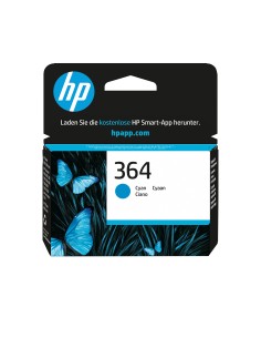 HP Cartucho de tinta original 364 cian
