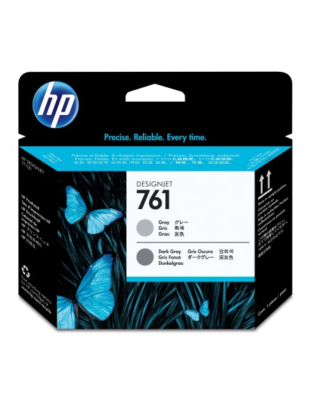 HP Cabezal de impresión Designjet 761 gris gris oscuro